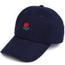 which in shower cotton rose dad hat for women men adjustable flower baseball cap embroidery snapback hat curved summer sunhat