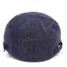 2017 New Autumn outdoor Sports Cotton Berets Caps For Men Casual Peaked Caps grid embroidery Berets Hats Casquette Cap