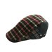 2018 Spring Autumn British Style Sun Hat For Men Women High Quality Casual Cotton Beret Caps Adjustable Plaid Flat Cap