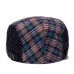 2018 Spring Autumn British Style Sun Hat For Men Women High Quality Casual Cotton Beret Caps Adjustable Plaid Flat Cap