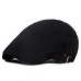 Adjustable Beret Caps Outdoor Sun Breathable Bone Brim Hats Womens Mens Herringbone Solid Flat Berets Cap Hat