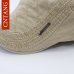 CNTANG Spring Autumn Cotton Beret Casual Visor Cap For Men Fashion Vintage Button Flat Hat Men's Caps Adjustable Flat Berets