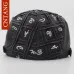 CNTANG Vintage Beret For Men Summer Fashion Flat Hat Casual Visor Caps Brand Designer Retro Men Cotton Cap Button Adjustable