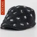 CNTANG Vintage Beret For Men Summer Fashion Flat Hat Casual Visor Caps Brand Designer Retro Men Cotton Cap Button Adjustable