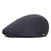 FS Fashion Flat Caps For Men Hat Unisex Beret Cap Women Summer Casual Sun Breathable Hats Black Berets Cabbie 2019 Chapeau Homme