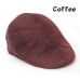 Fashion New berets Men Womens Duckbill Ivy Cap Golf Driving Flat Cabbie Newsboy Beret Hat