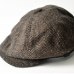 HERRINGBONE TWEED GATSBY Newsboy Cap Men Wool Ivy Hat Golf Driving Flat Cabbie flat hat for men winter Cap