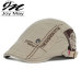 JOYMAY New Summer Cotton Berets Caps For Men Casual Peaked Caps letter embroidery Berets Hats Casquette Cap Y005