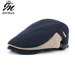 JOYMAY New Winter Cotton Berets Caps For Men Casual Peaked Caps Berets Hats Casquette Cap Y035