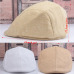 Men Golf Driving Sun Flat Cabbie Newsboy Unisex Herringbone Duckbill Ivy Hat Cap