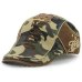 Men's Hat Summer Breathable Washed Cotton Camouflage Berets Adjustable Head Size Hip Hop Caps Male Bone Personality Tongue Cap