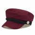 NEW Autumn octagonal hats for women flat military baseball cap ladies solid caps women casual berets hat gorra militar