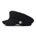 NEW Autumn octagonal hats for women flat military baseball cap ladies solid caps women casual berets hat gorra militar