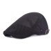 New Summer Mesh Beret Hat Men Outdoor Visor Peaked Caps Breathable Bone Male Ivy Flat Cap Adjustable Sun Dad Hat Berets Boina