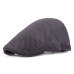 New Summer Mesh Beret Hat Men Outdoor Visor Peaked Caps Breathable Bone Male Ivy Flat Cap Adjustable Sun Dad Hat Berets Boina