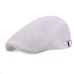 New Summer Mesh Beret Hat Men Outdoor Visor Peaked Caps Breathable Bone Male Ivy Flat Cap Adjustable Sun Dad Hat Berets Boina