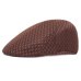 SILOQIN Ultra-thin Mesh Breathable Fashion Berets For Men Women Summer Simple Duckbill Beret Flat Cap Golf Ivy Couple Hat Unisex