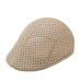 Spring Summer British Style Classic Man Mesh Berets Caps Casual Solid Color Peaked Caps Berets Hats Breathable Casquette Cap