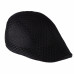 Summer Unisex Men Women Sun Mesh Beret Cap Newsboy Golf Cabbie Flat Peaked  Hat Casquette Breathable Berets