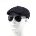 TUNICA Spring Autumn Cotton 100% Beret Casual Visor Cap For Men Fashion Vintage  Hat Men's Caps Adjustable Flat Berets