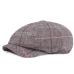 Tweed Gatsby Newsboy Cap  spring  autumn  Hat for men Golf Driving Flat cap Berets men  peaky blinders hat bone