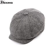 Tweed Gatsby Newsboy Cap  spring  autumn  Hat for men Golf Driving Flat cap Berets men  peaky blinders hat bone