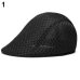 Unisex Fashion Duck Mesh Sun Flat Cap Golf Beret Newsboy Cabbie Baseball Hat