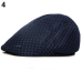 Unisex Fashion Duck Mesh Sun Flat Cap Golf Beret Newsboy Cabbie Baseball Hat