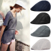 Unisex Fashion Duck Mesh Sun Flat Cap Golf Beret Newsboy Cabbie Baseball Hat