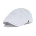 VOBOOM Cotton  Ivy Flat Cap Berets Spring Summer Men Women Solid Casual Driver Cooker Retro Male Female Boina 063