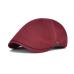 VOBOOM Cotton  Ivy Flat Cap Berets Spring Summer Men Women Solid Casual Driver Cooker Retro Male Female Boina 063