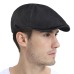 VOBOOM Cotton  Ivy Flat Cap Berets Spring Summer Men Women Solid Casual Driver Cooker Retro Male Female Boina 063