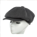 Wool Octagonal Cap Newsboy Beret Hat For Men's Male Dad Ivy Caps Golf Driving Flat Cabbie Flat Hats Autumn Winter Peaky Blinders