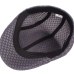 XdanqinX Unisex Summer Simple Mesh Breathable Fashion Beret Duckbill Caps For Men Women Berets New Style Flat Cap Golf Ivy Hats