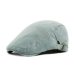 which in shower adult unisex adjustable plain denim beret for women men blank jean flat newsboy cap spring summer sun hat bone