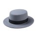 10 Color Men Women Fedora Hat Flat Dome Oval Top Bowler Porkpie Toca Sombrero Hat With Black Ribbon Band 10