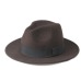 2 Big Size 100% Wool Men Felt Trilby Fedora Hat For Gentleman Wide Brim Top Cloche Panama Sombrero Cap Size 56-58,size 59-61CM