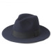 2 Big Size 100% Wool Men Felt Trilby Fedora Hat For Gentleman Wide Brim Top Cloche Panama Sombrero Cap Size 56-58,size 59-61CM