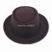 2015 Fashion Men Classic Felt Pork Pie Porkpie fedora Hat Chapea Cap Upturn Masculino Black Ribbon Band panama hats