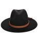 2016 Autumn Winter Sun Hat Women Men Fedora Hat Classical Wide Brim Felt Floppy Cloche Cap Chapeau Imitation Wool Cap