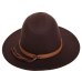 Autumn and winter men's fedora hat classical sombrero hairy headscarf imitation wool cap sunshade boys high quality hats bone