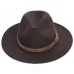 Autumn winter wool men's fedoras women's felt hat Ladies sombrero jazz Male bowler hat outdoor vintage top hats Black large size