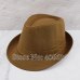 Black Fedora Hats For Men Chapeu Masculino Panama White Trilby Jazz Caps Gangster Hats Free Shipping MEDB003