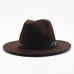 Brand oZyc Winter Autumn Imitation Woolen Women Men Ladies Fedoras Top Jazz Hat European American Round Caps Bowler Hats