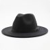 Brand oZyc Winter Autumn Imitation Woolen Women Men Ladies Fedoras Top Jazz Hat European American Round Caps Bowler Hats