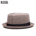 Brands NUZADA England Retro Men Couple Women Fedoras Top Jazz Hat Spring Summer Autumn Bowler Hats Cap Classic Version