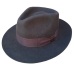 Classic Men's Wool Felt Godfather Fedora Hat - Gangster Mobster Michael Jackson Gentleman Hat  -MANY COLORS