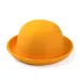 DINGDNSHOW 2019 Fashion Winter Hat Fedora Vintage Lady Cute Children Trendy Wool Felt Bowler Derby Floppy Hats For Girl and Boy