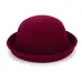 DINGDNSHOW 2019 Fashion Winter Hat Fedora Vintage Lady Cute Children Trendy Wool Felt Bowler Derby Floppy Hats For Girl and Boy