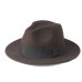 Fashion 100% Wool Wide Brim Winter Autumn Men Felt Trilby Fedora Hat For Gentleman Top Cloche Panama Sombrero Cap 58CM